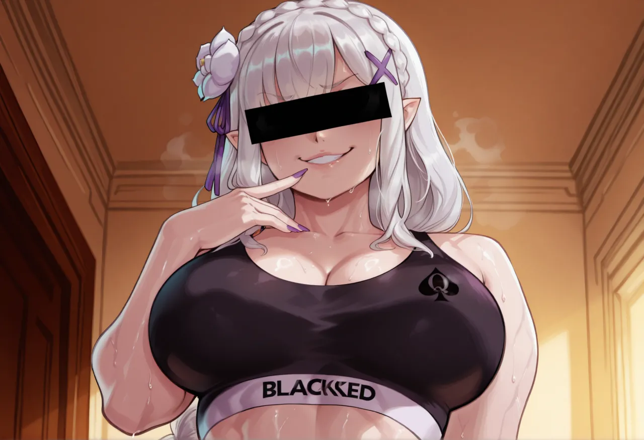 EMILIA - RE:ZERO - 110+ IMAGES kranken ai generated page 6 full