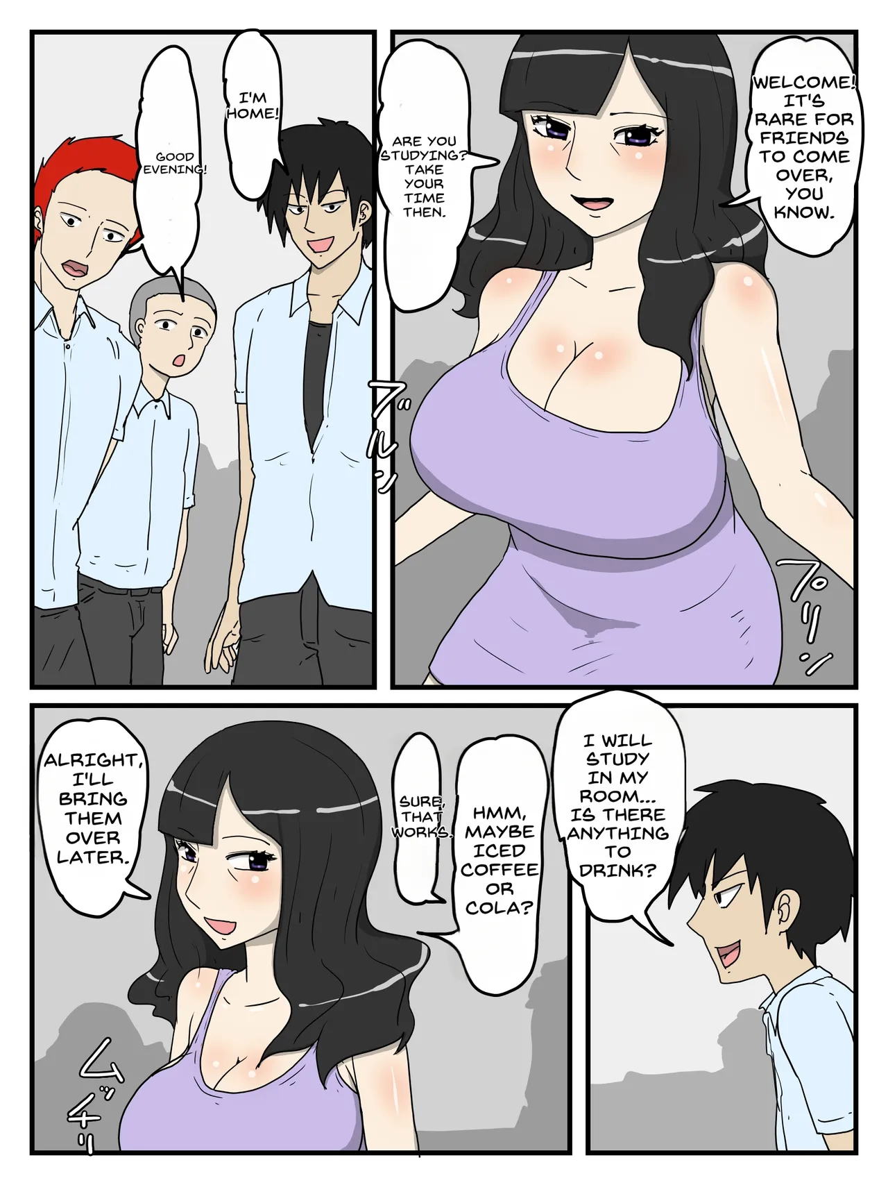 Haha no Seishori Fella no Tsuzuki wa Nakadashi Sex made Shitai page 8 full