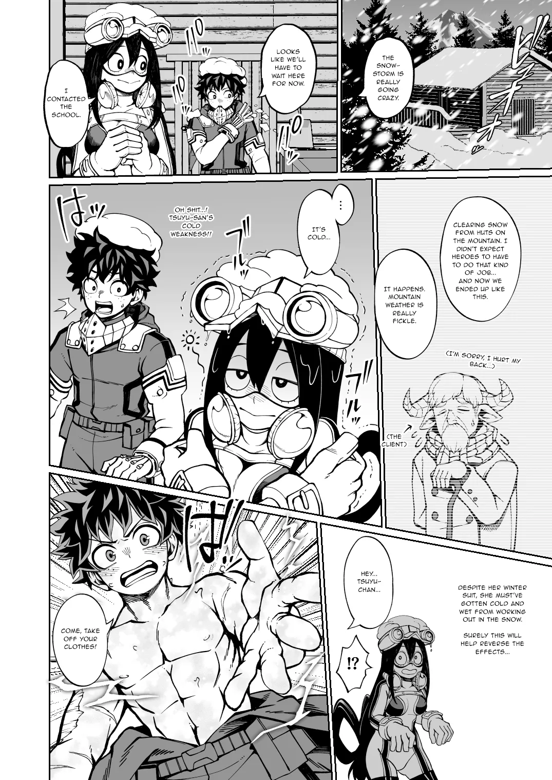 Sharing Body Heat page 1 full