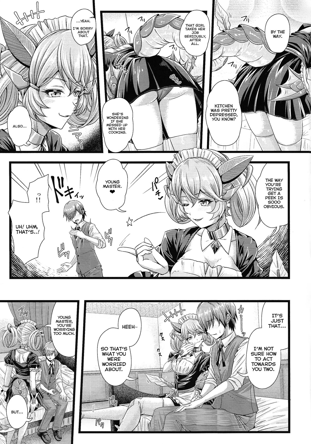 Dragon Maid no Yotogibanashi | Dragonmaid's Night Service page 4 full