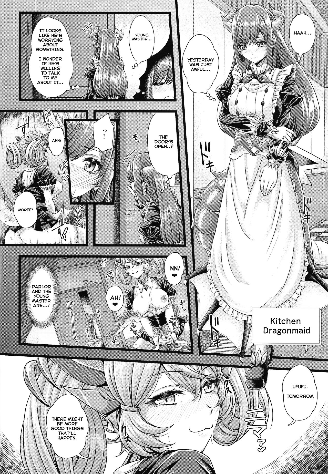 Dragon Maid no Yotogibanashi | Dragonmaid's Night Service page 9 full