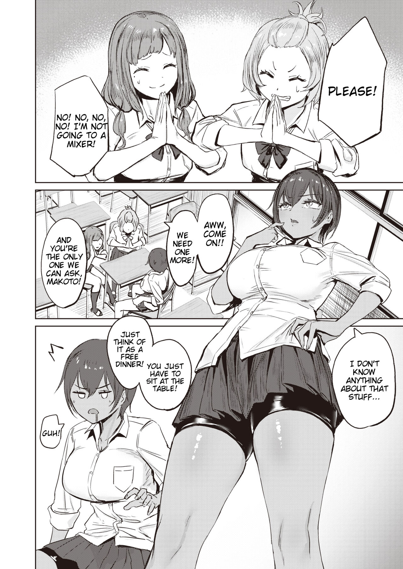 [Sanuki] Kimochii Koto ni wa Sakaraenai - Musclehead girl can't resist orgasm (COMIC X-EROS #107) [English] [Tigoris Translates] [Digital] Hentai - Raw  3