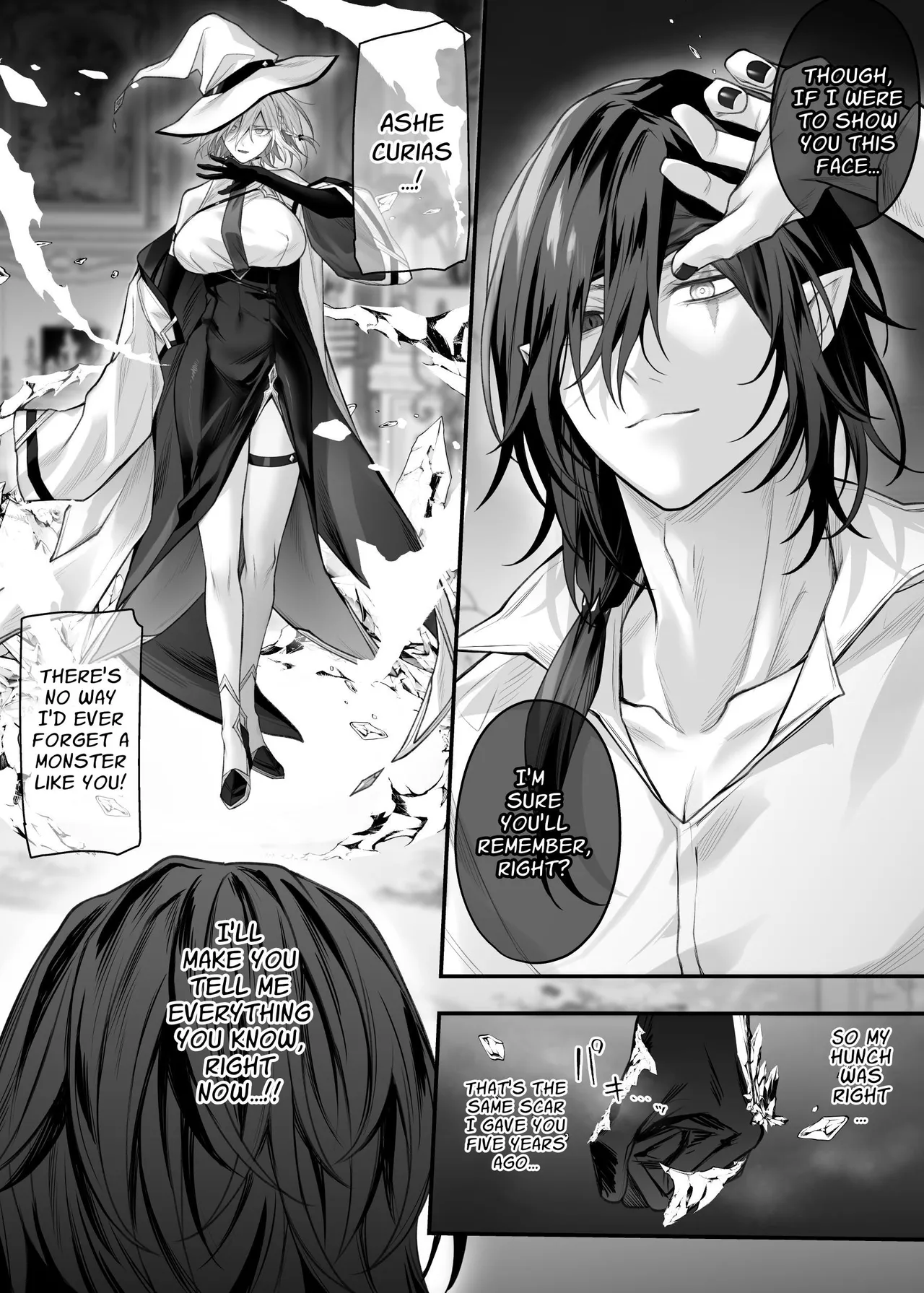 Juketsu no Majo Alexia wa Mou Otoko ni Modorenai | The Cursed Blood Witch Alexia Can Never Go Back to Being a Man page 7 full