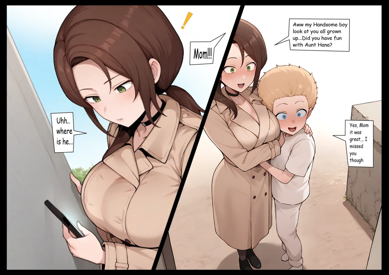 Kokujin No Tenkousei - Auntie's Intervention II - AI Generated page 2 full