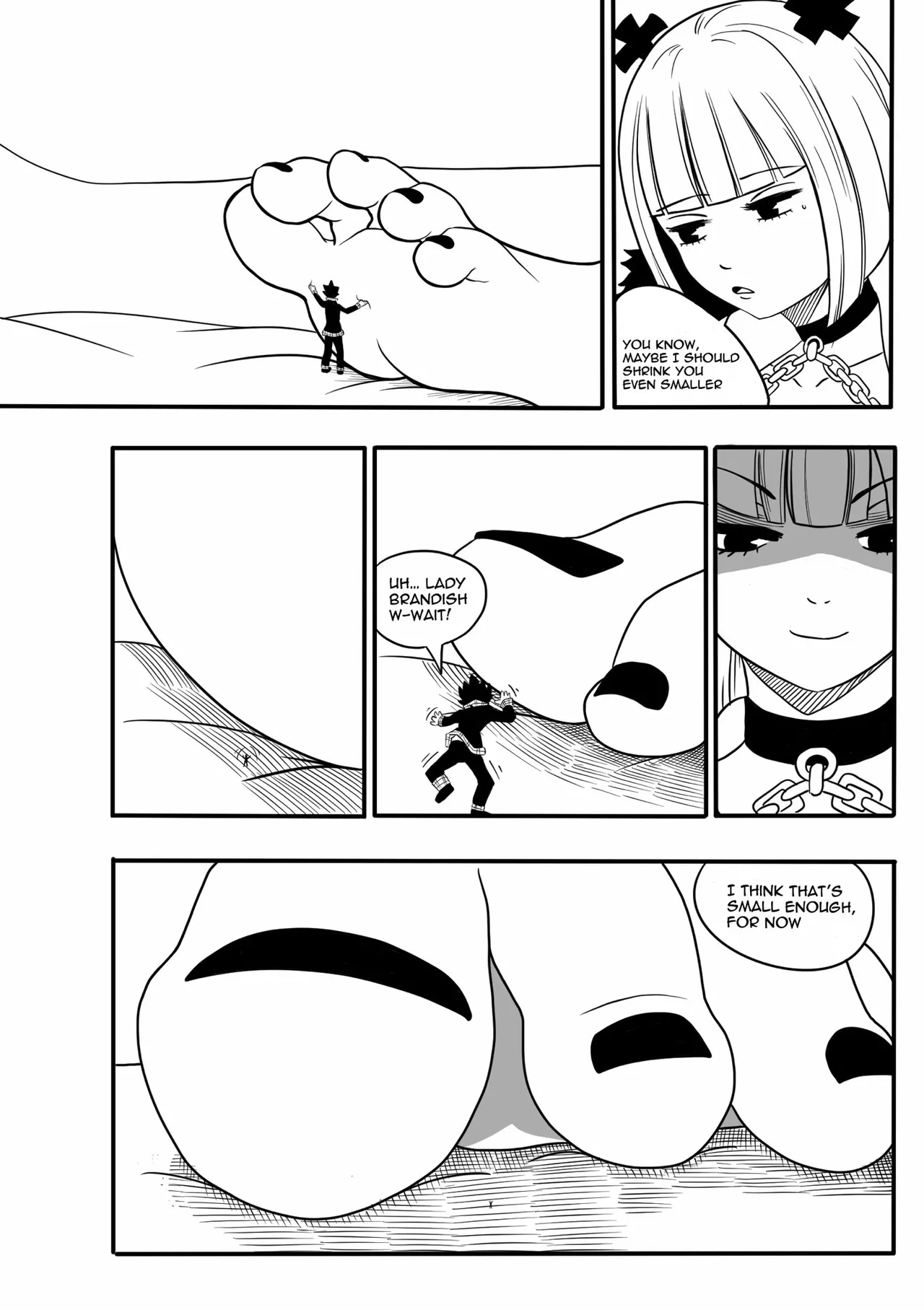 fairy tail brandish foot massage page 2 full