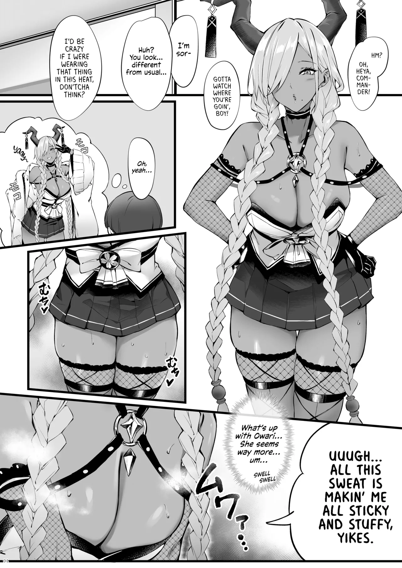 Owari to Shota Shikikan no Majiyaba na Love Power | Owari and Commander's Super High Sex Drive page 5 full