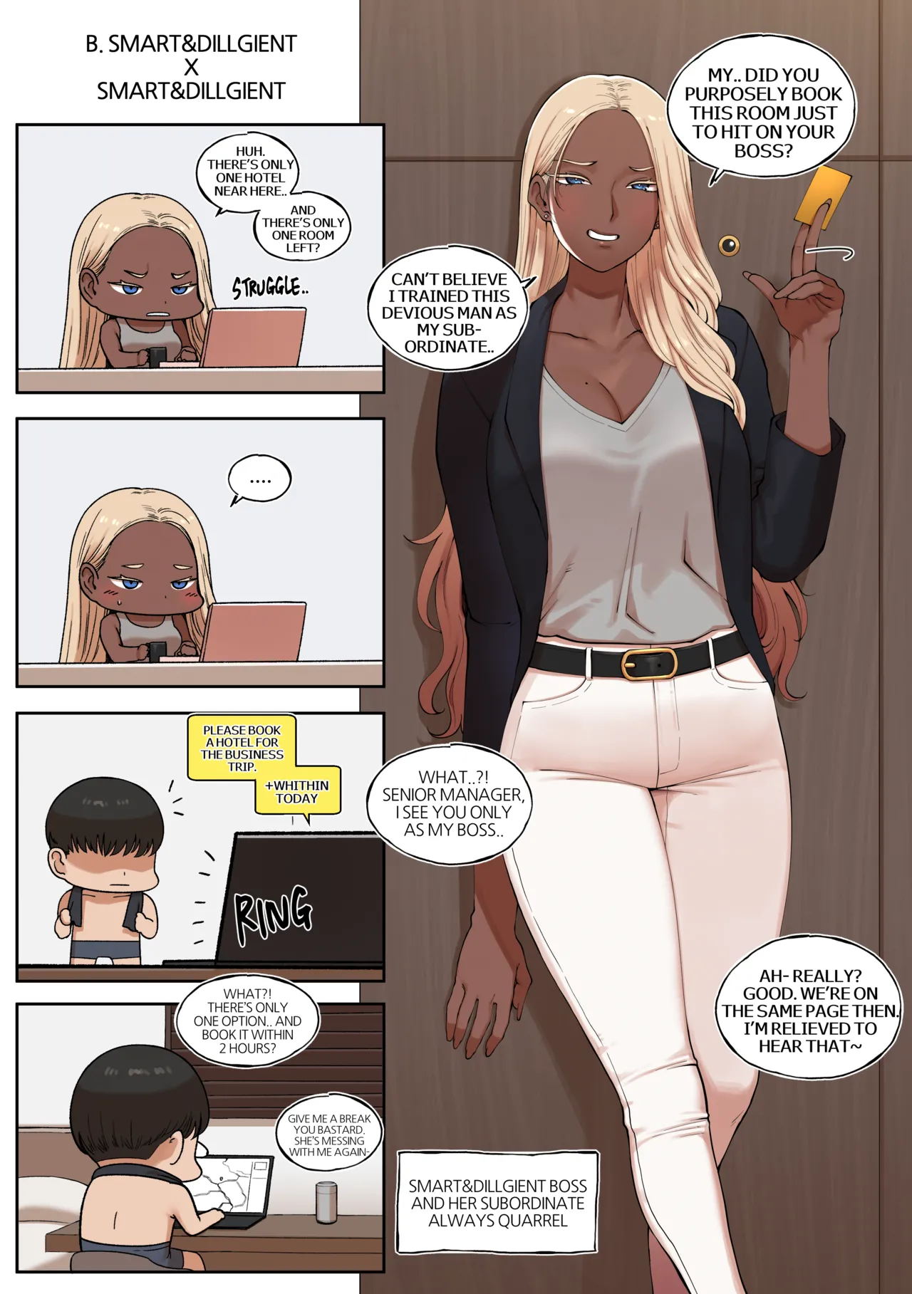 Office Affair - The Chemistry Between Subordinate And Boss page 8 full