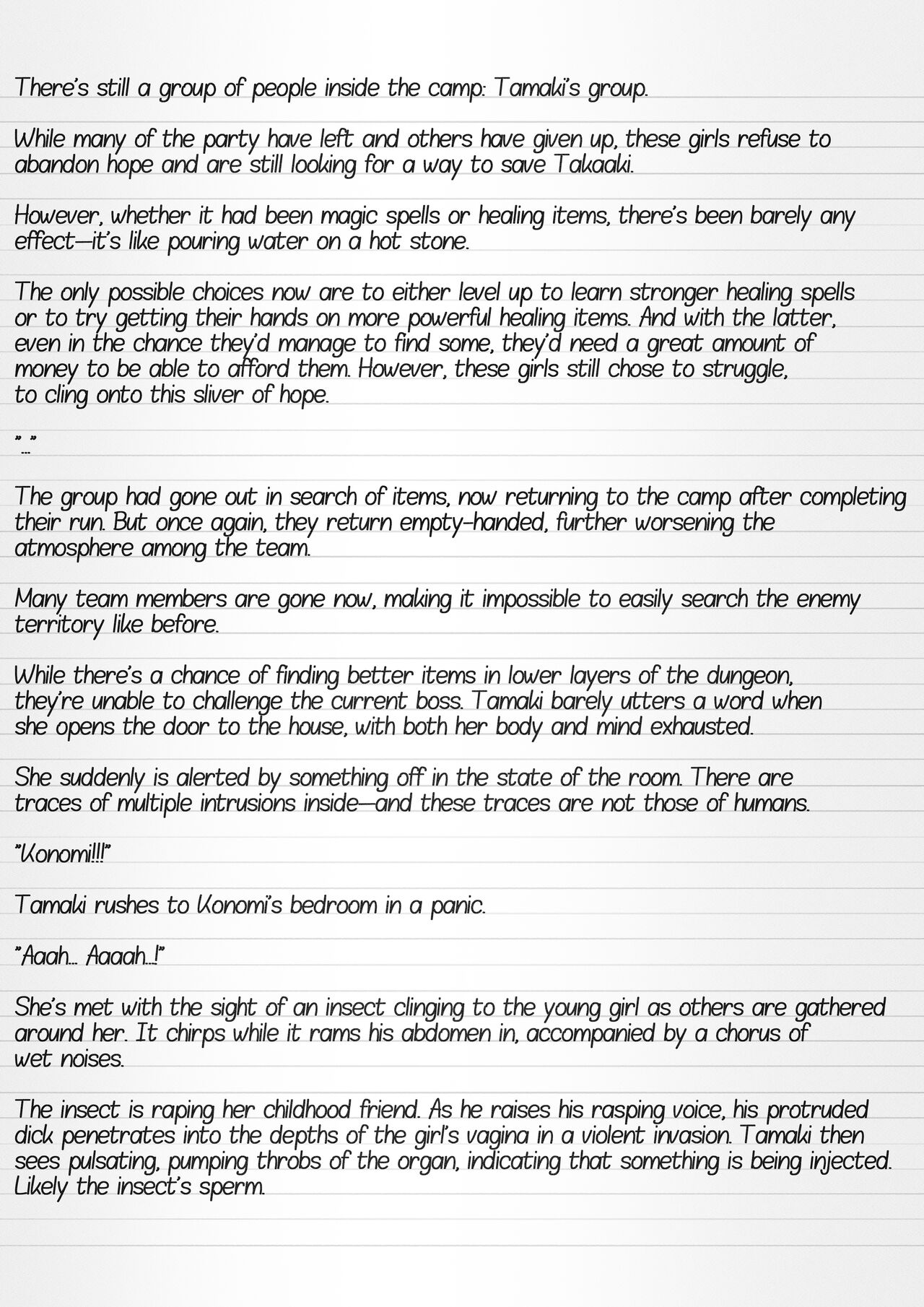 Misuke's Short Stories 18 - Bad End 2 NTR page 8 full