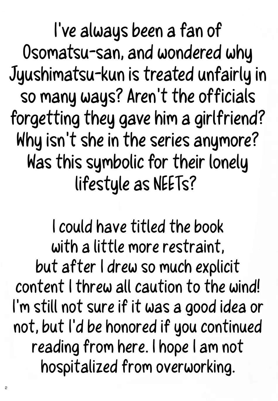 Nikubenki no Juushimatsu-kun ni wa Taisetsuna Yume ga Arimasu page 4 full