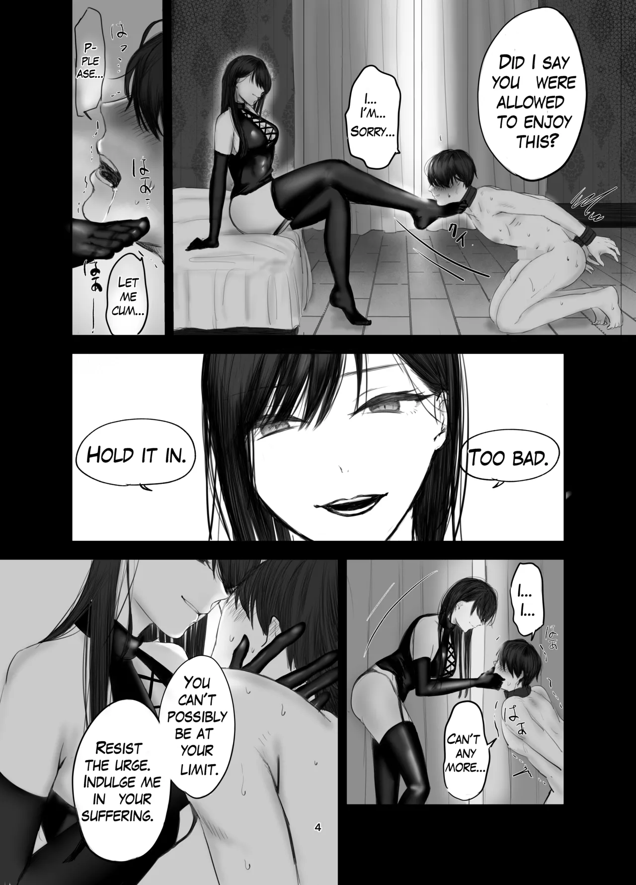 The Story of How I Became an SNS Domme’s Pet 1 page 3 full
