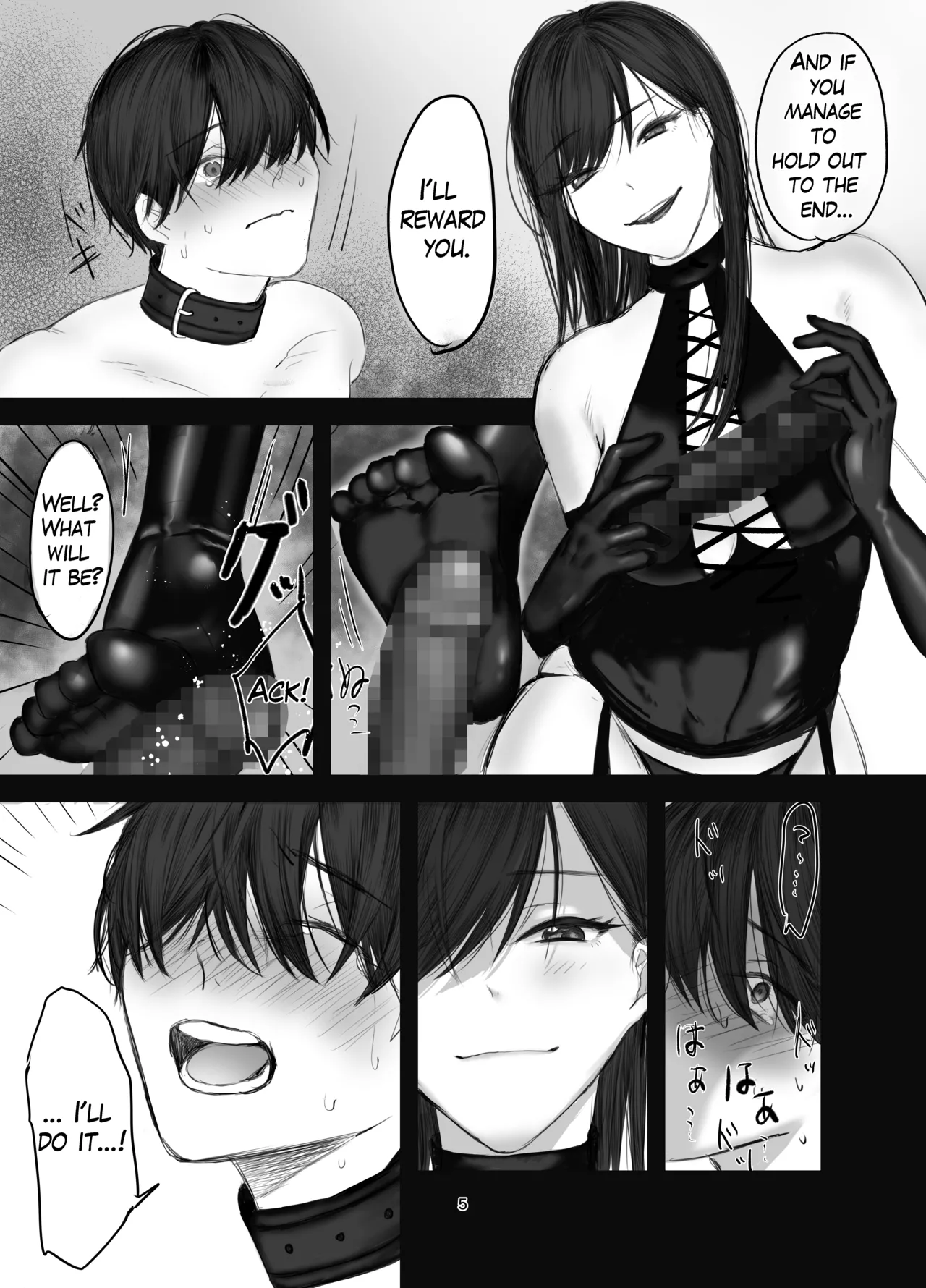 The Story of How I Became an SNS Domme’s Pet 1 page 4 full