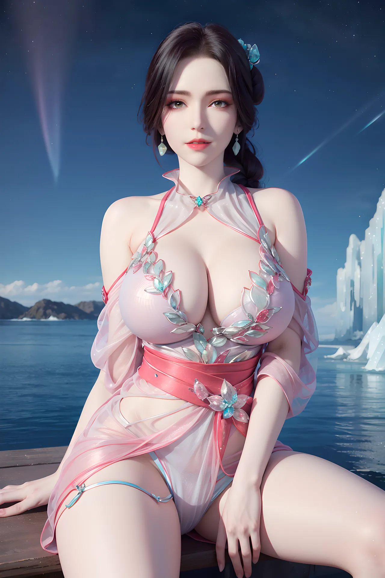 第7期君有云-即墨花雪 性感纱衣 page 7 full