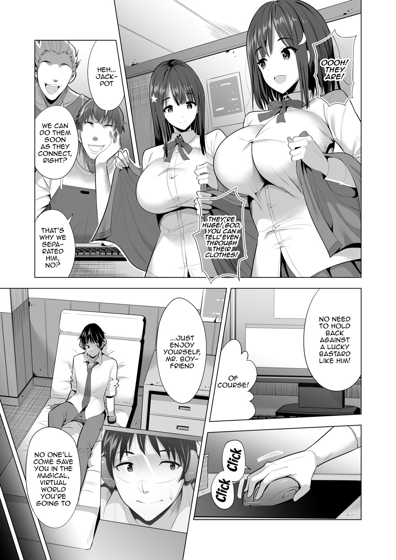 Kumo no Su ni Torawareta Ore no Kanojo-tachi page 8 full