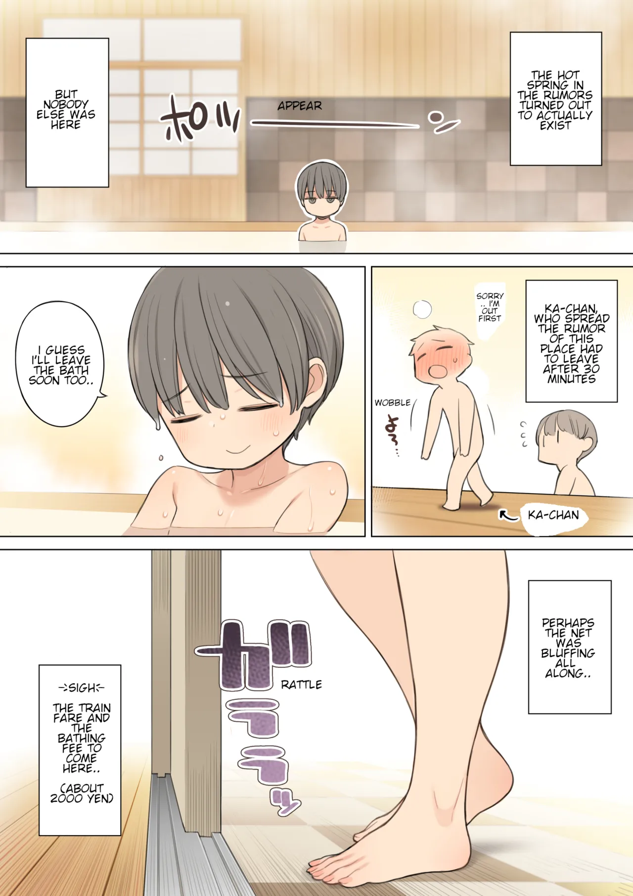 Story of how I came a lot with an older oneesan at the mixed hot spring bath page 2 full