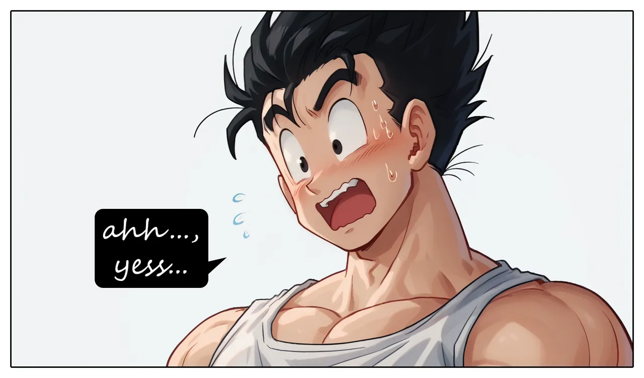 Gohan visits Bulma 1 page 9 full