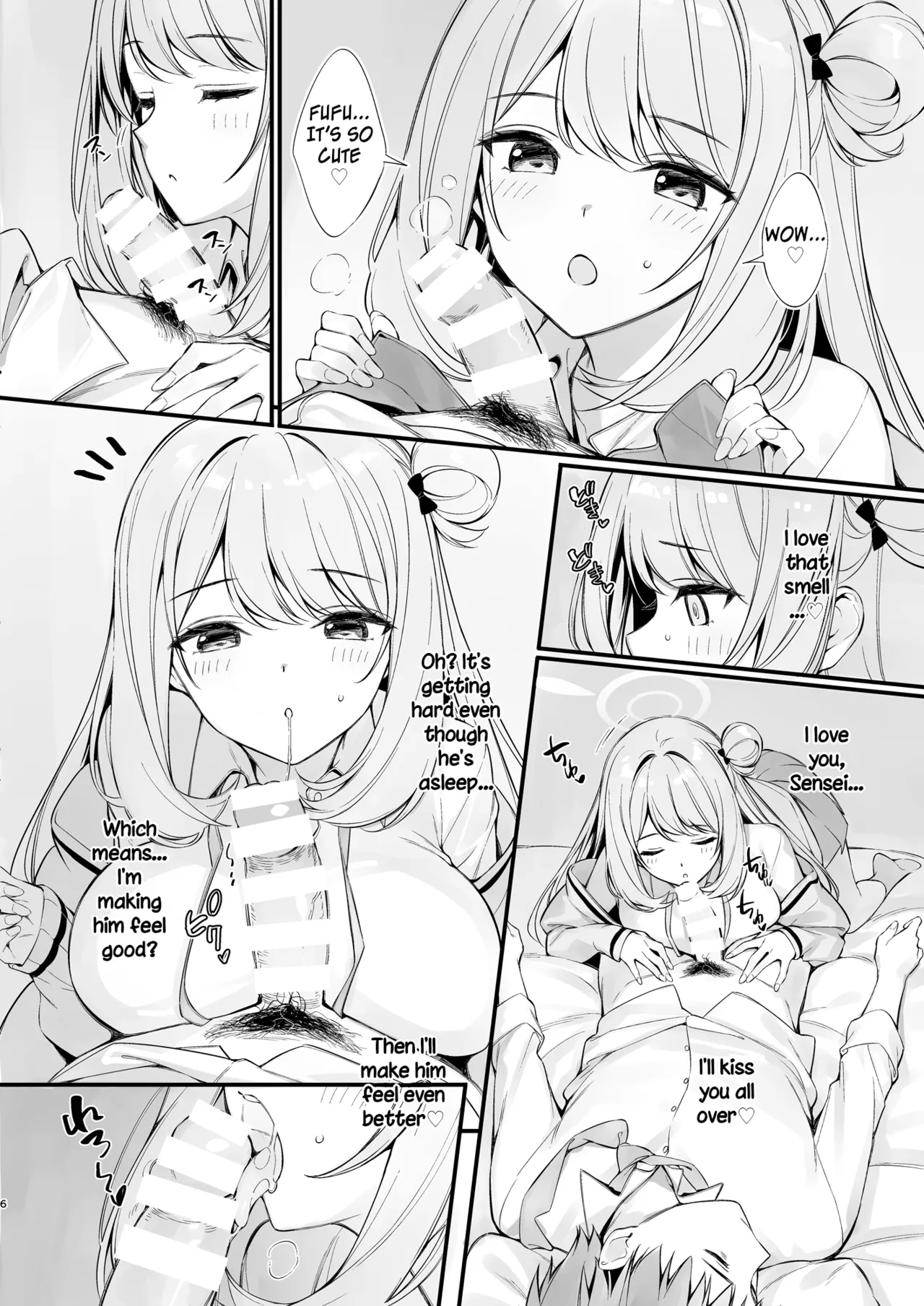 Sensei, Nechattan desu ka? Osocchattemo Ii desu ka? | Sensei, are you sleeping? May I assault you? page 5 full