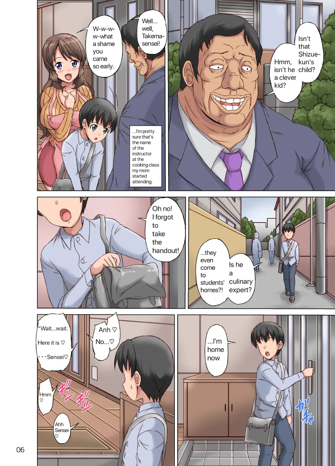 Boku wa Netorare Mama o Nozokimi Suru | I Peep on my Cheater Mom page 6 full