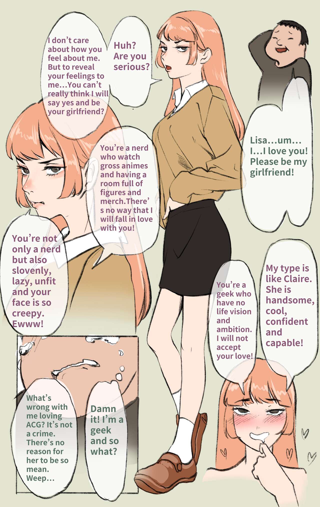 Stained Lesbian page 1 full