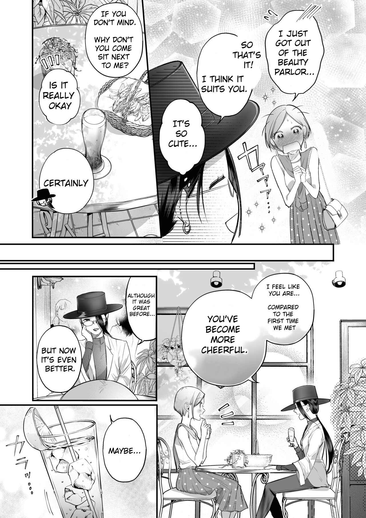 A story about a tired woman being beaten by an erotic woman. page 4 full