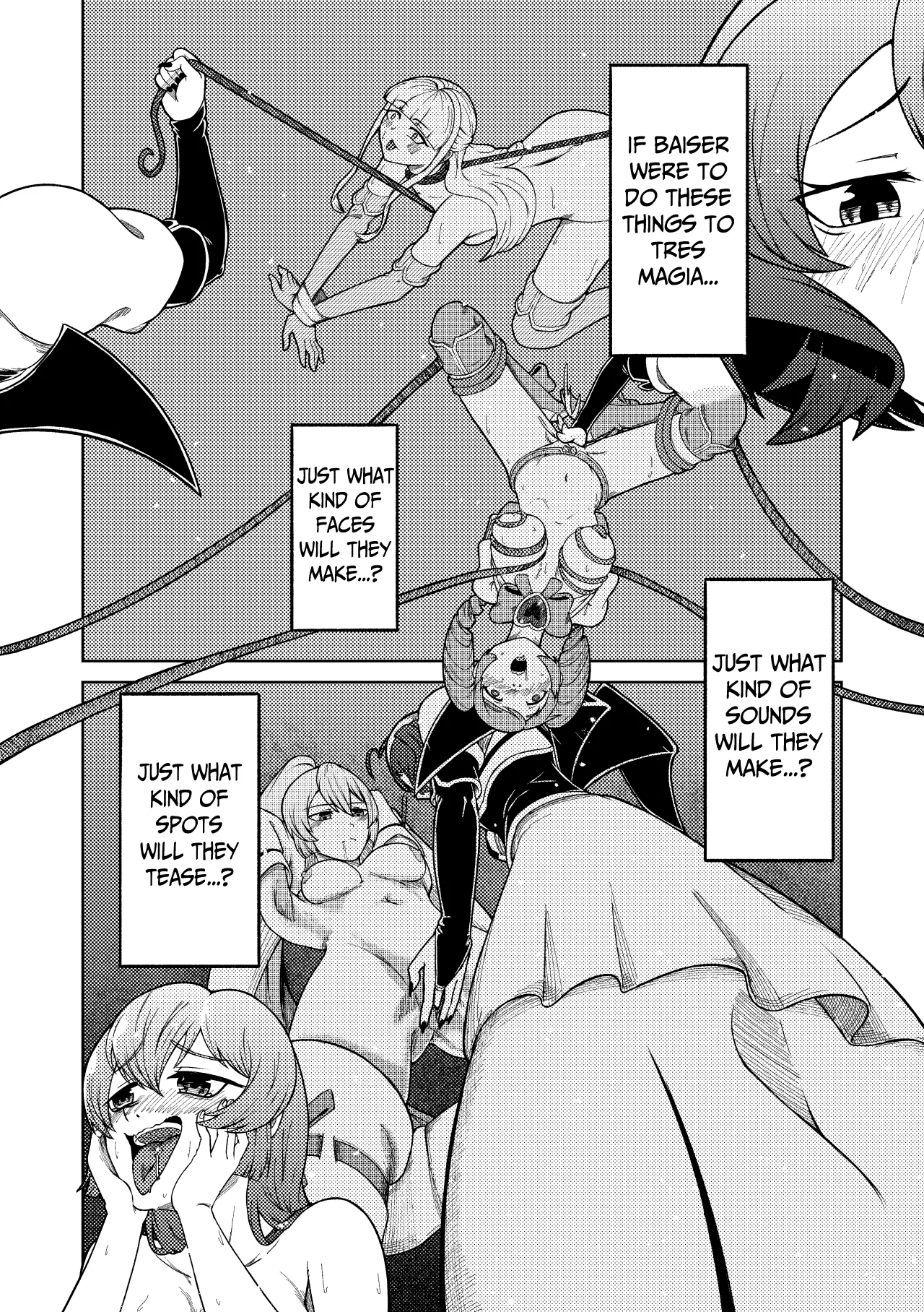 Admiring the Magicial Girl Master and Slave page 7 full