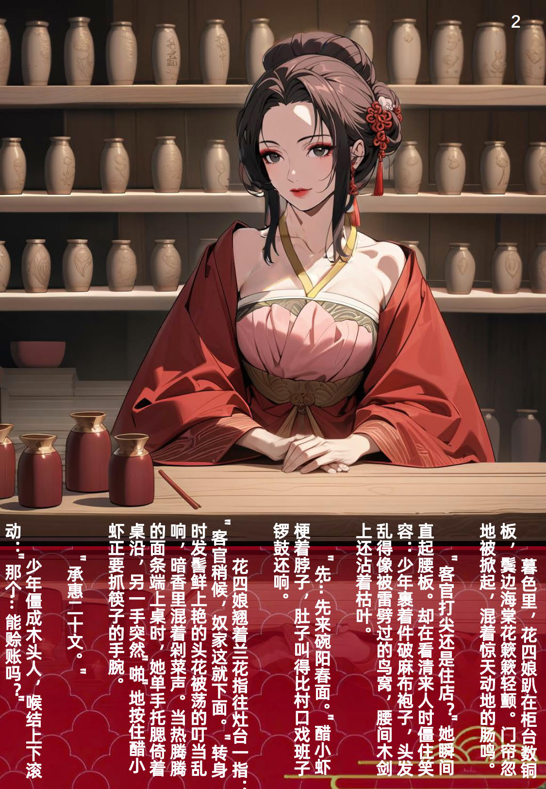 《四娘炖小虾》/花四娘/大侠立志传/Hero's Adventure page 2 full