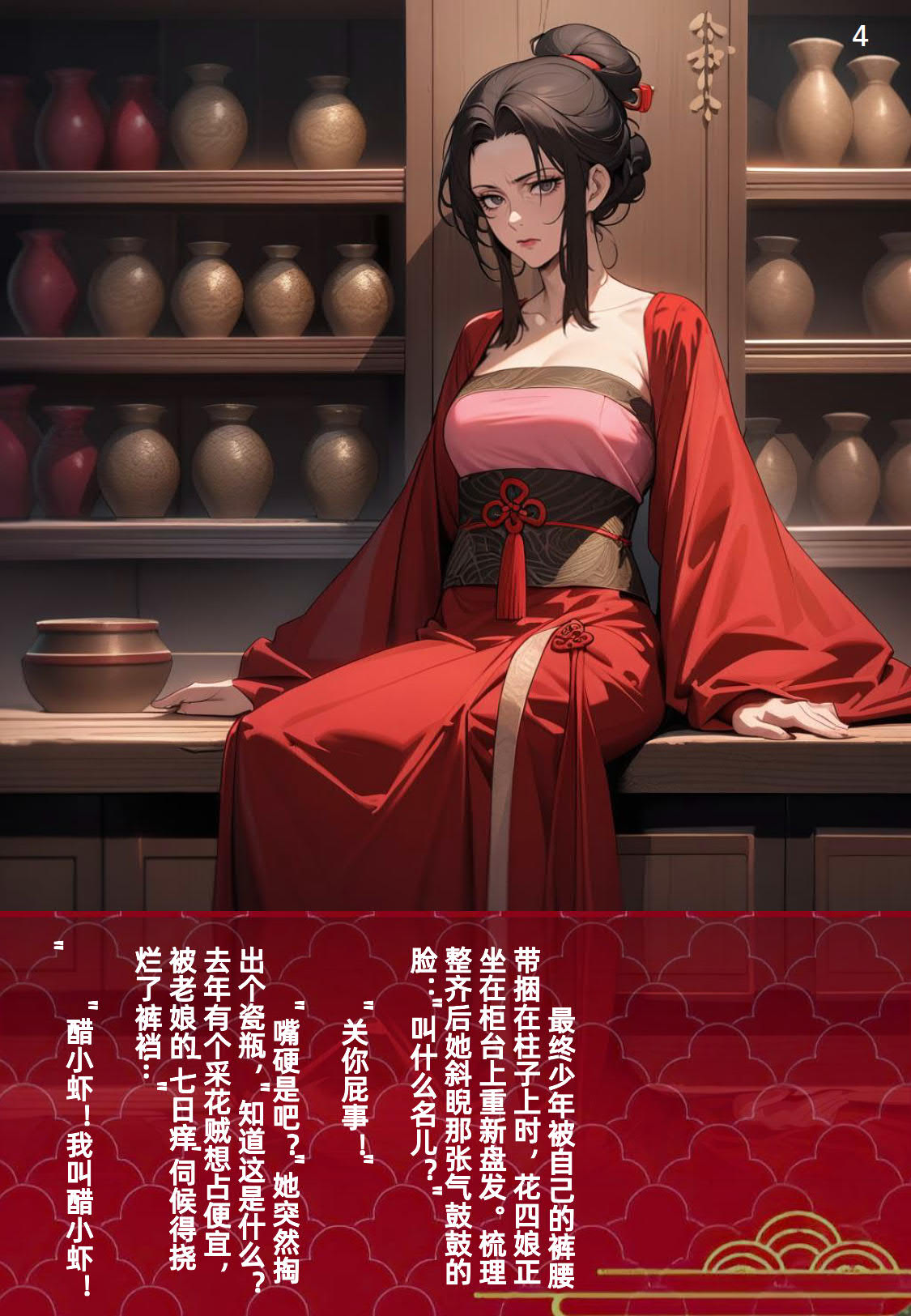 《四娘炖小虾》/花四娘/大侠立志传/Hero's Adventure page 4 full