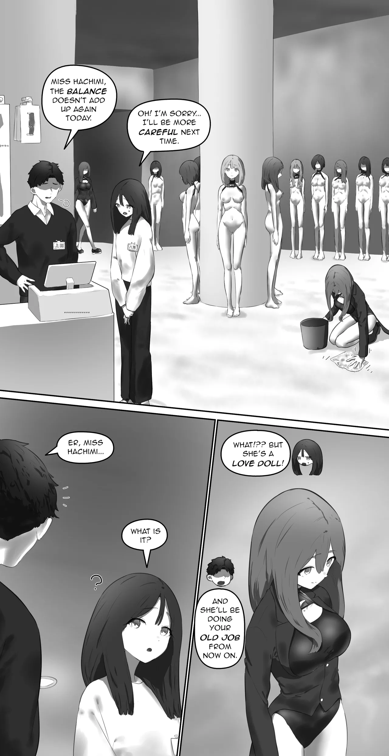 Love doll store clerk page 1 full