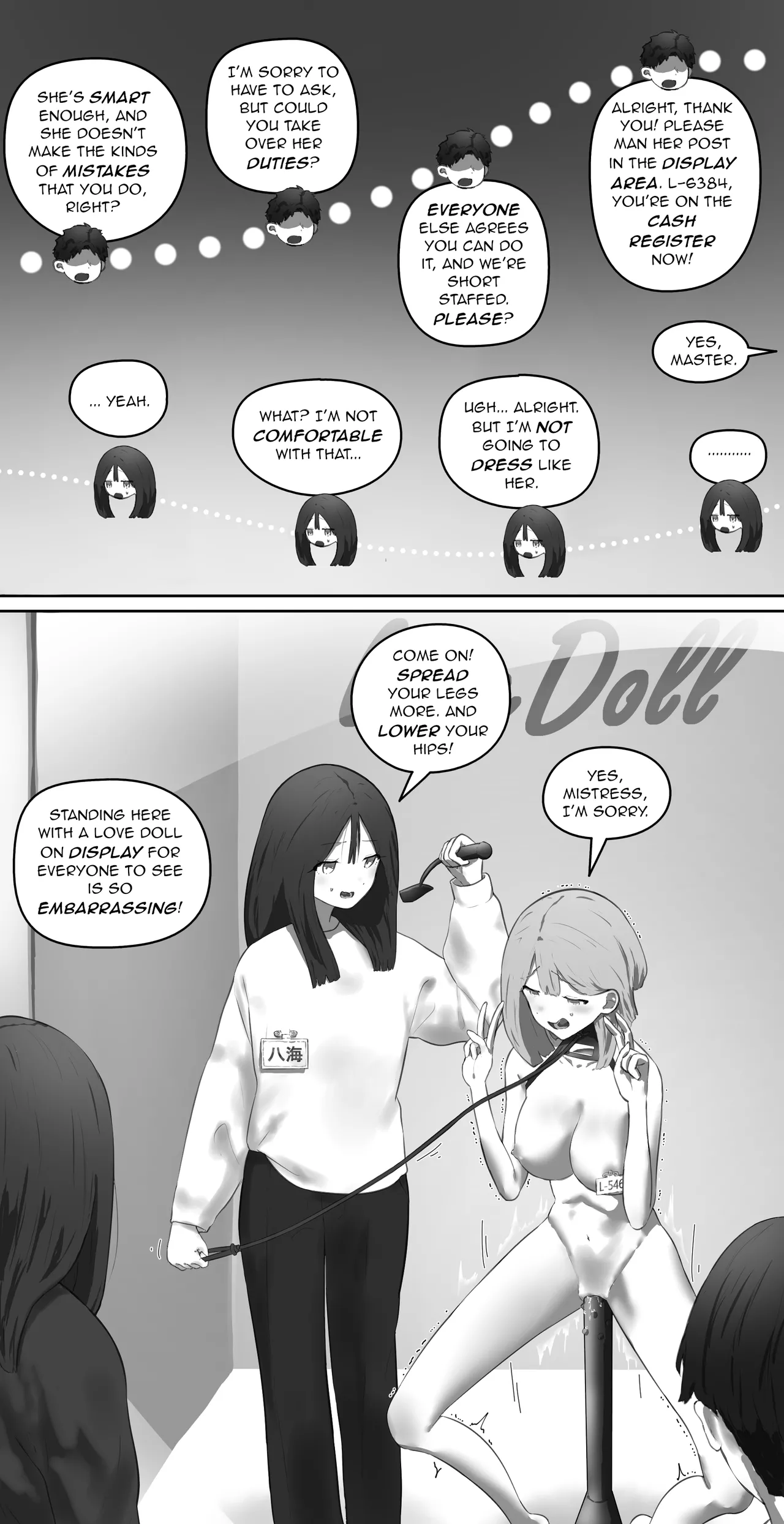 Love doll store clerk page 2 full