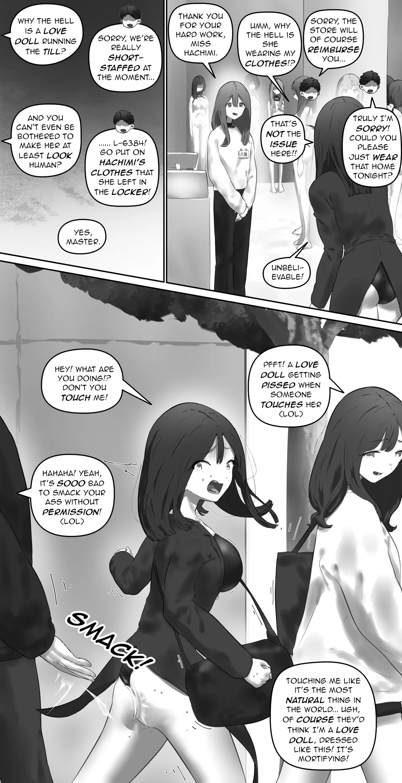 Love doll store clerk page 4 full