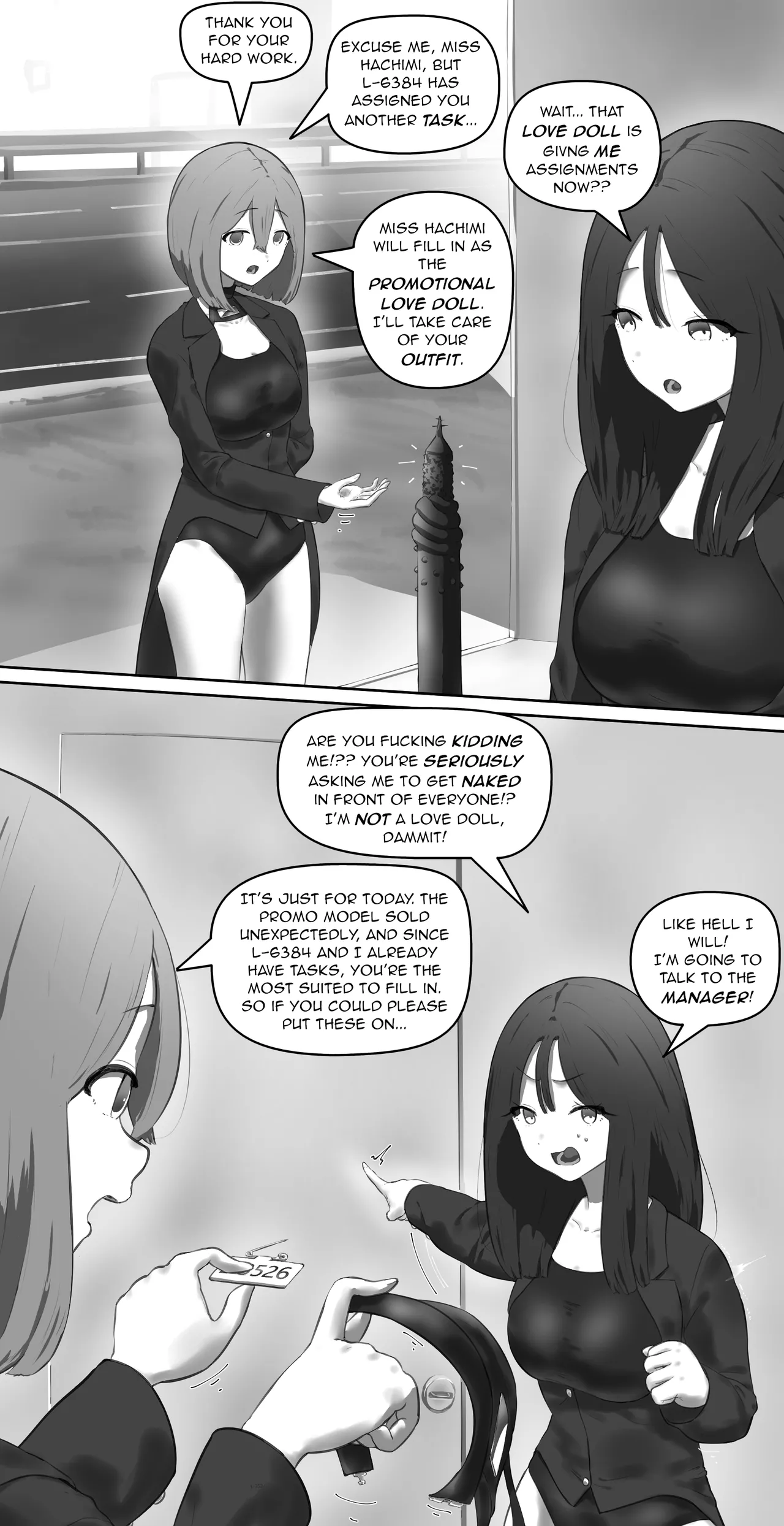Love doll store clerk page 6 full