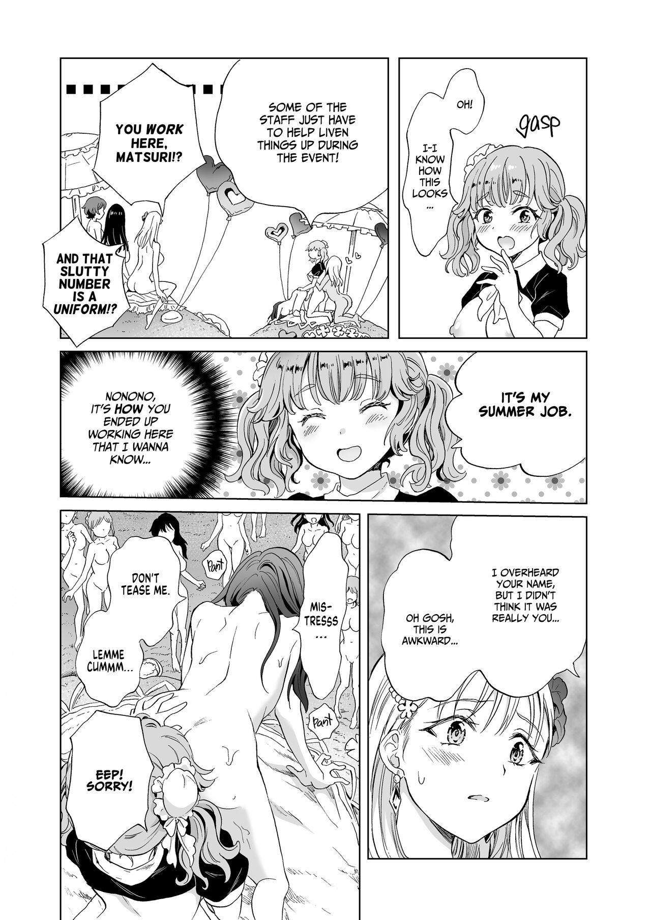 Happy Nudist Beach 2 - It's a Great Day for a Lesbian Orgy page 35 full