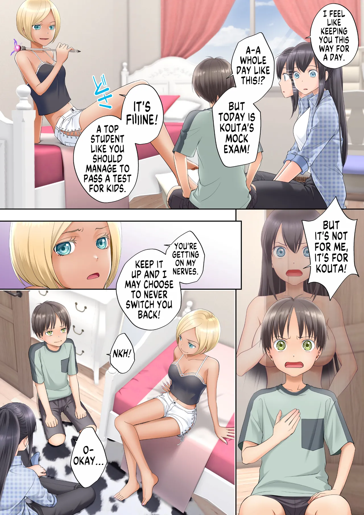 Boku Swap Ane ~Akogare no Onee-chan to Karada o Irekaerareteshimatta Boku~ | How I Switched Bodies With My Dear Onee-chan page 7 full