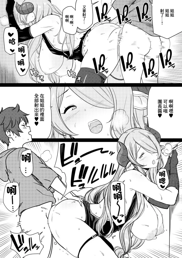 ナルメアお姉ちゃんが団長のえっちのお世話してくれる漫画 page 6 full