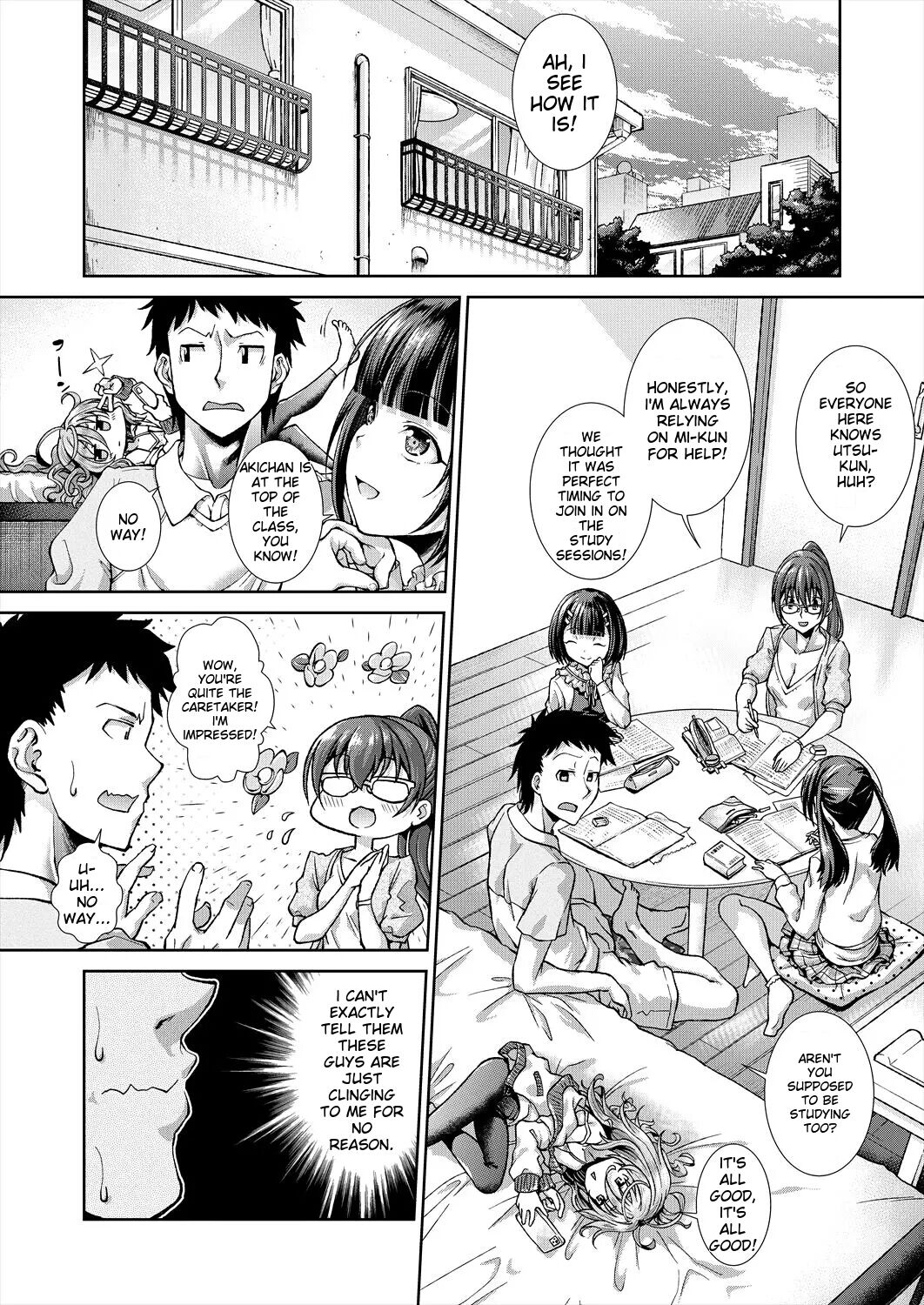 Igouno Kanata Ima, Anata no Tonari ni Iru no.  Right Now, By Your Side. Ch. 4 page 2 full