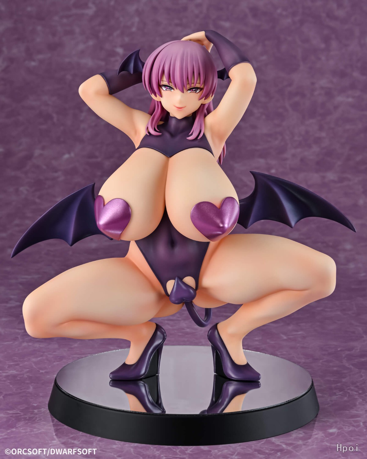 Q-six - Is the plump big-boobed cock-eating succubus mom really a stepmother mom ? Succubus mom Mana 1/5 Orzgk Figure page 5 full