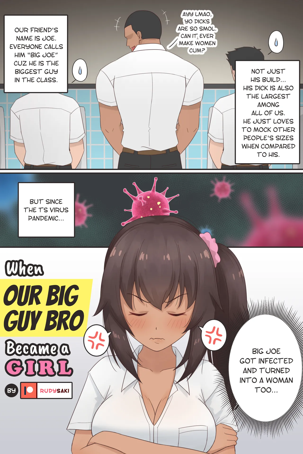 When Our Big Guy Bro Became a Girl page 1 full