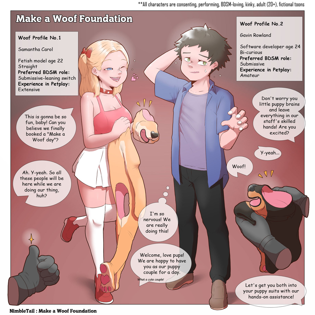 Make a Woof Foundation page 1 full
