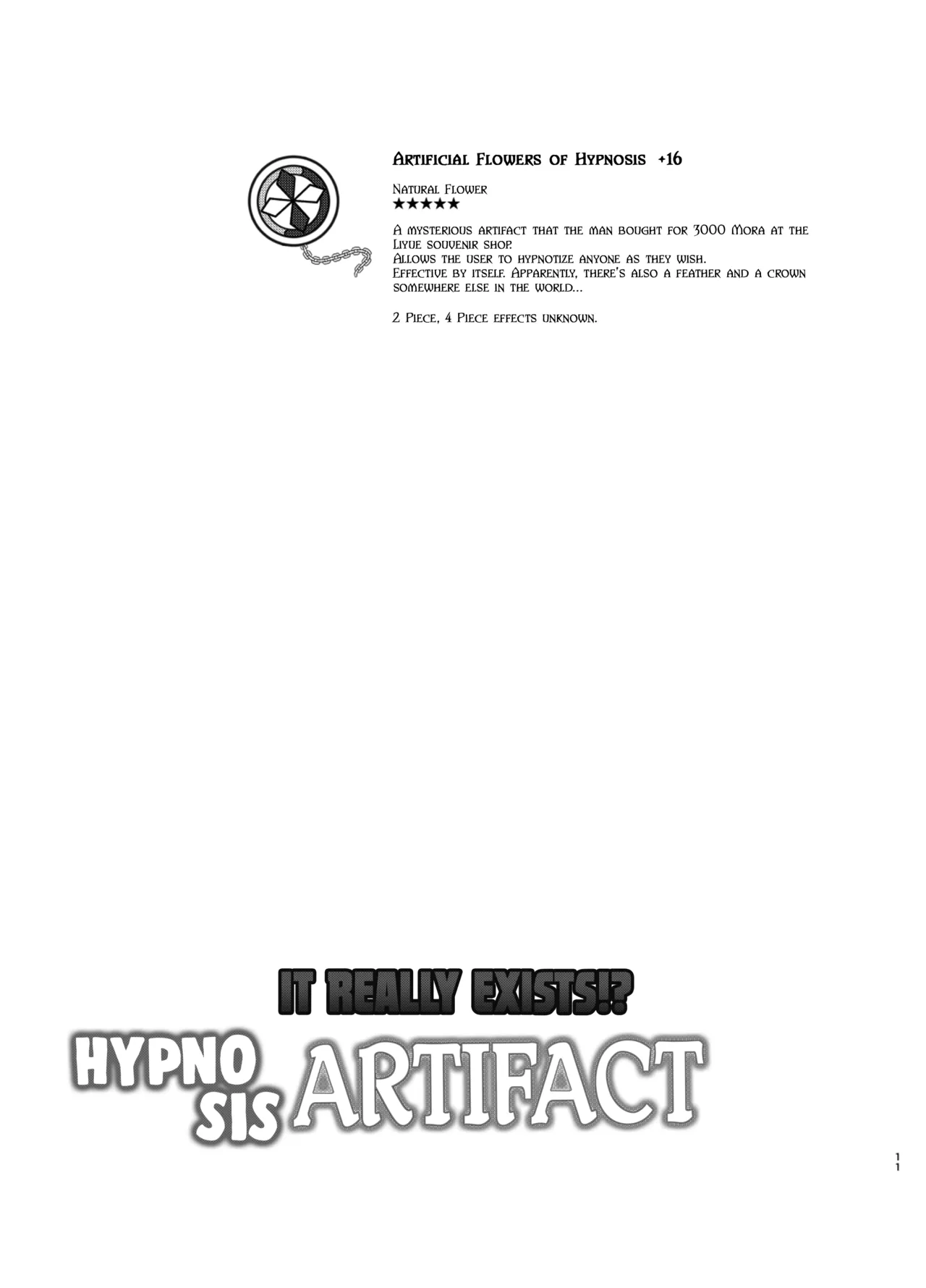 Honto ni Atta!? Saimin Seiibutsu | It Really Exists!? Hypnosis Artifact page 10 full