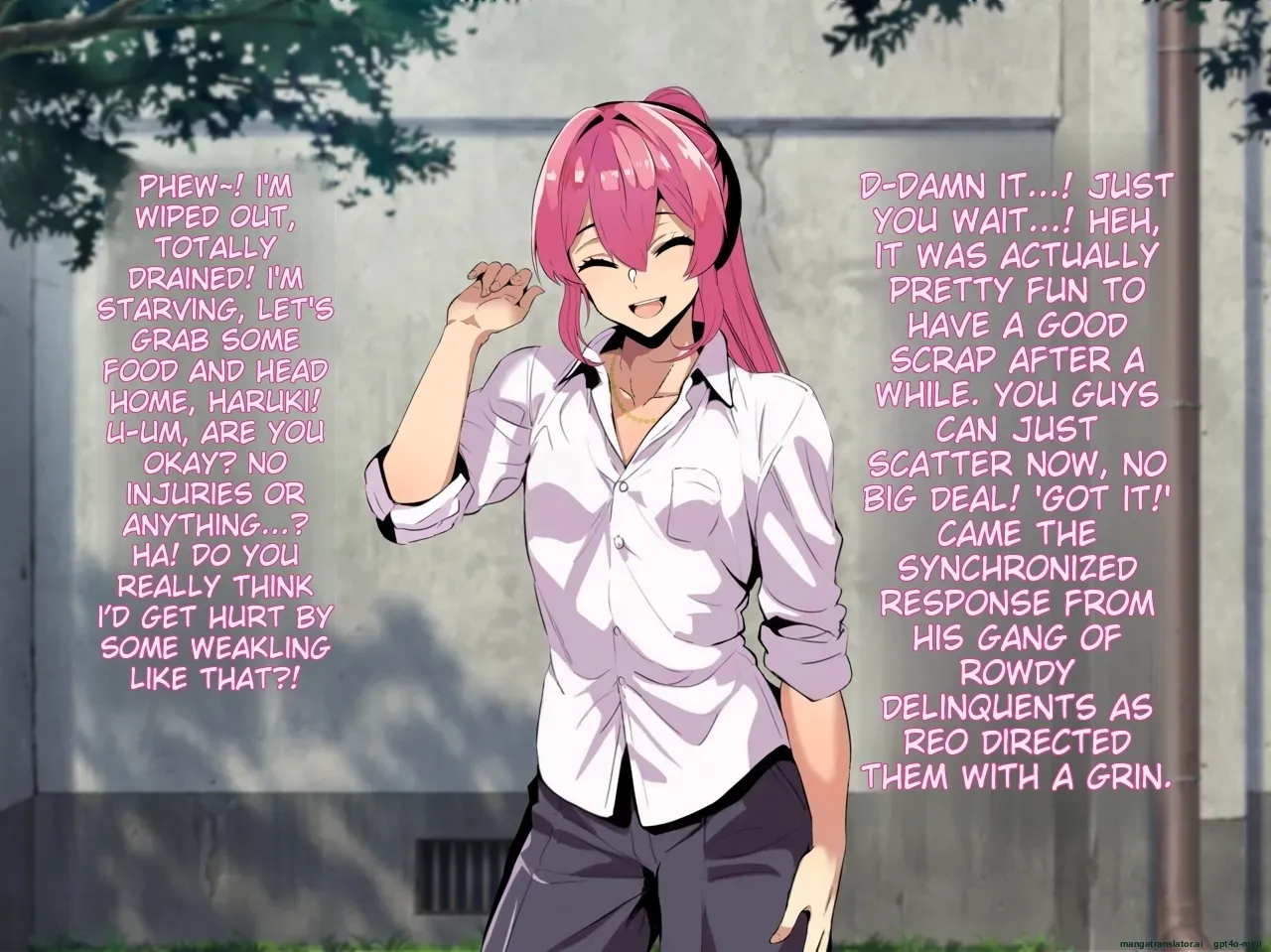 A female boy who lost a fight, a strong male who transferred schools, and a close female friend whom he admires is made to fall for him page 5 full