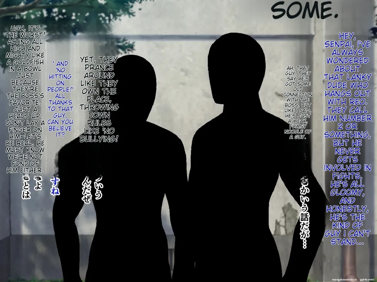 A female boy who lost a fight, a strong male who transferred schools, and a close female friend whom he admires is made to fall for him page 6 full