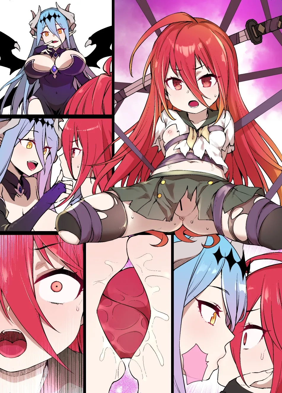 灼眼的夏娜 MC 夏娜的魅魔漫画 page 4 full