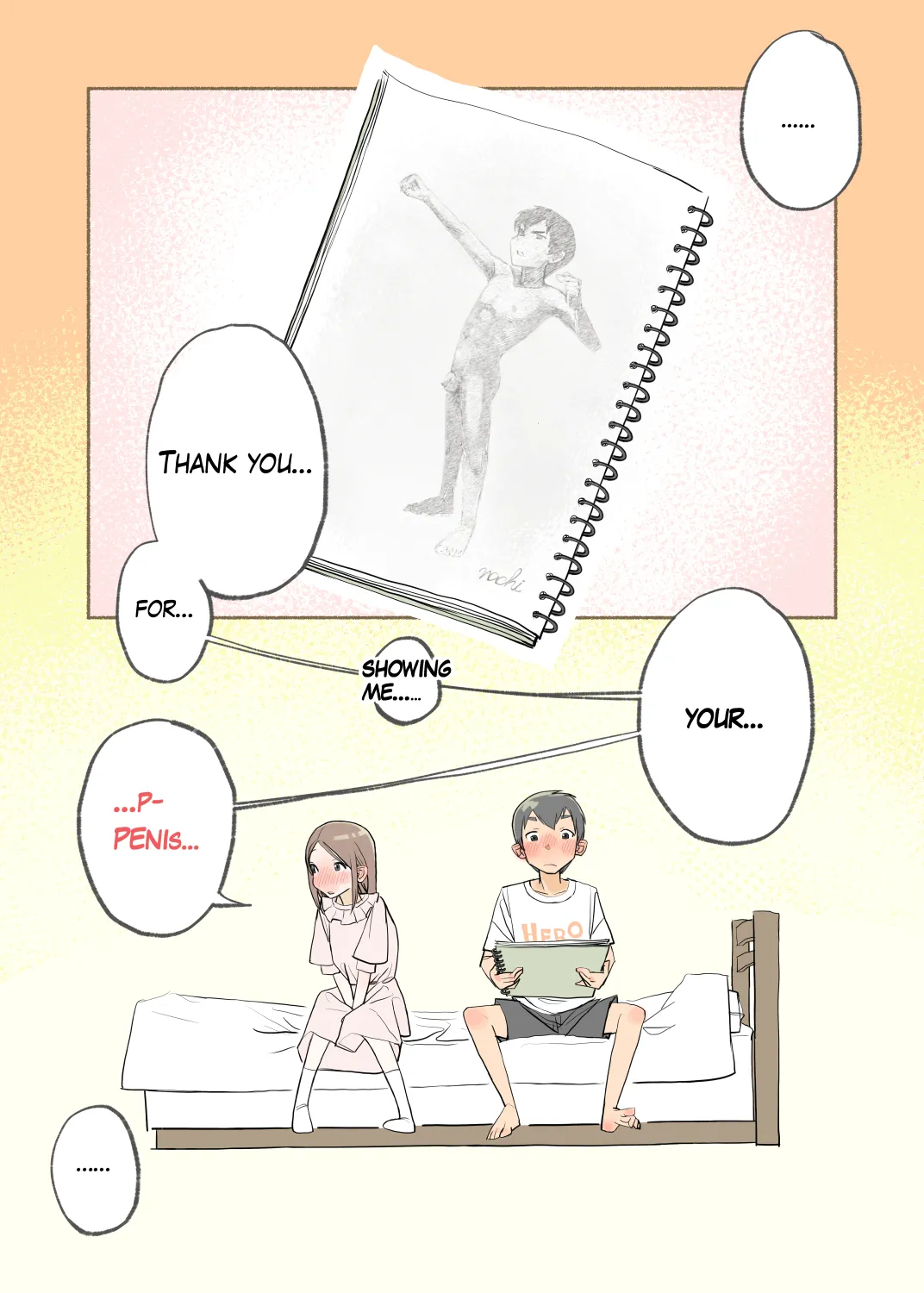 005 - Nude drawing in the fall page 3 full