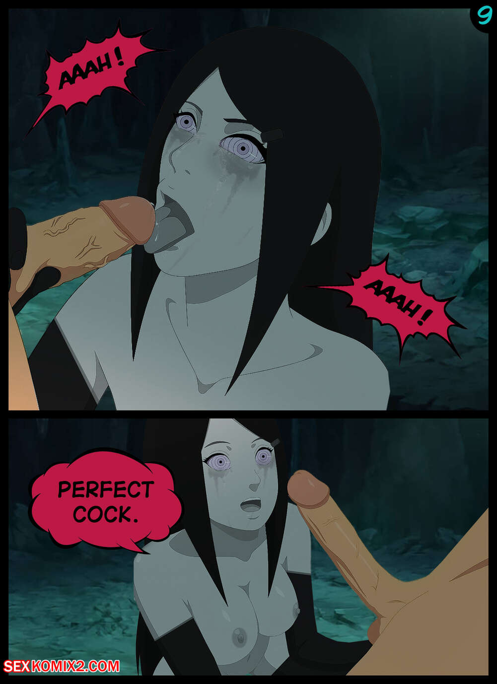 Naruto. A Terrible Nightmare. KristoLin for sexkomix2.com page 10 full