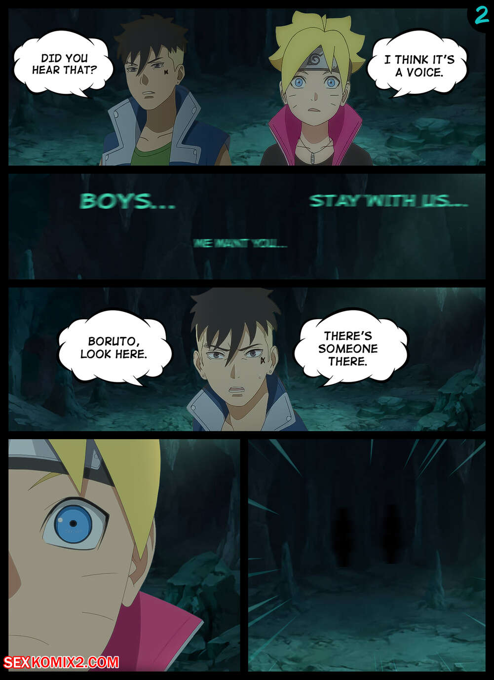 Naruto. A Terrible Nightmare. KristoLin for sexkomix2.com page 3 full