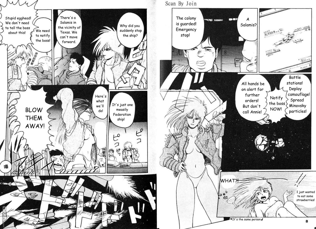 Under The Gundam Double Fake page 6 full