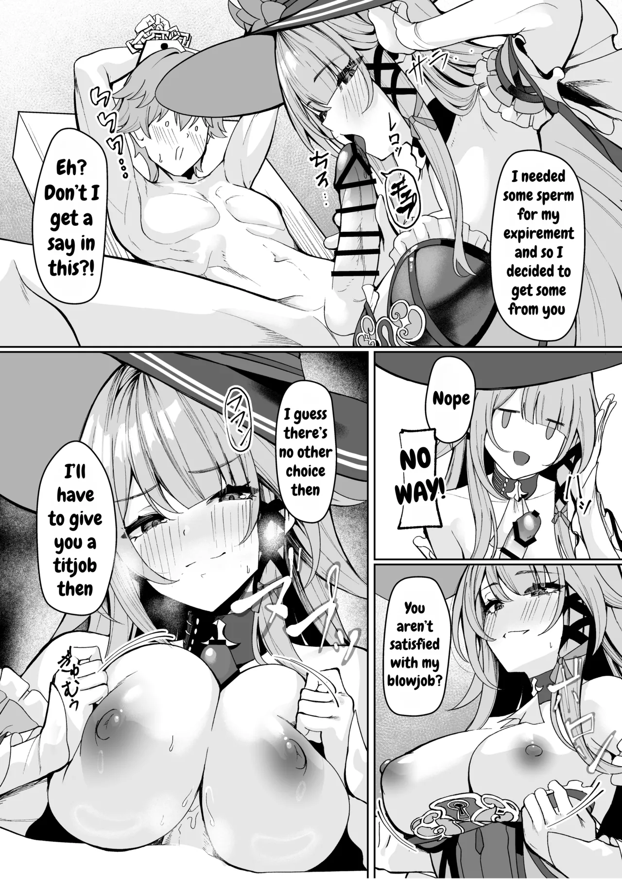 Madam Herta seems to want Caelus's sperm... page 2 full