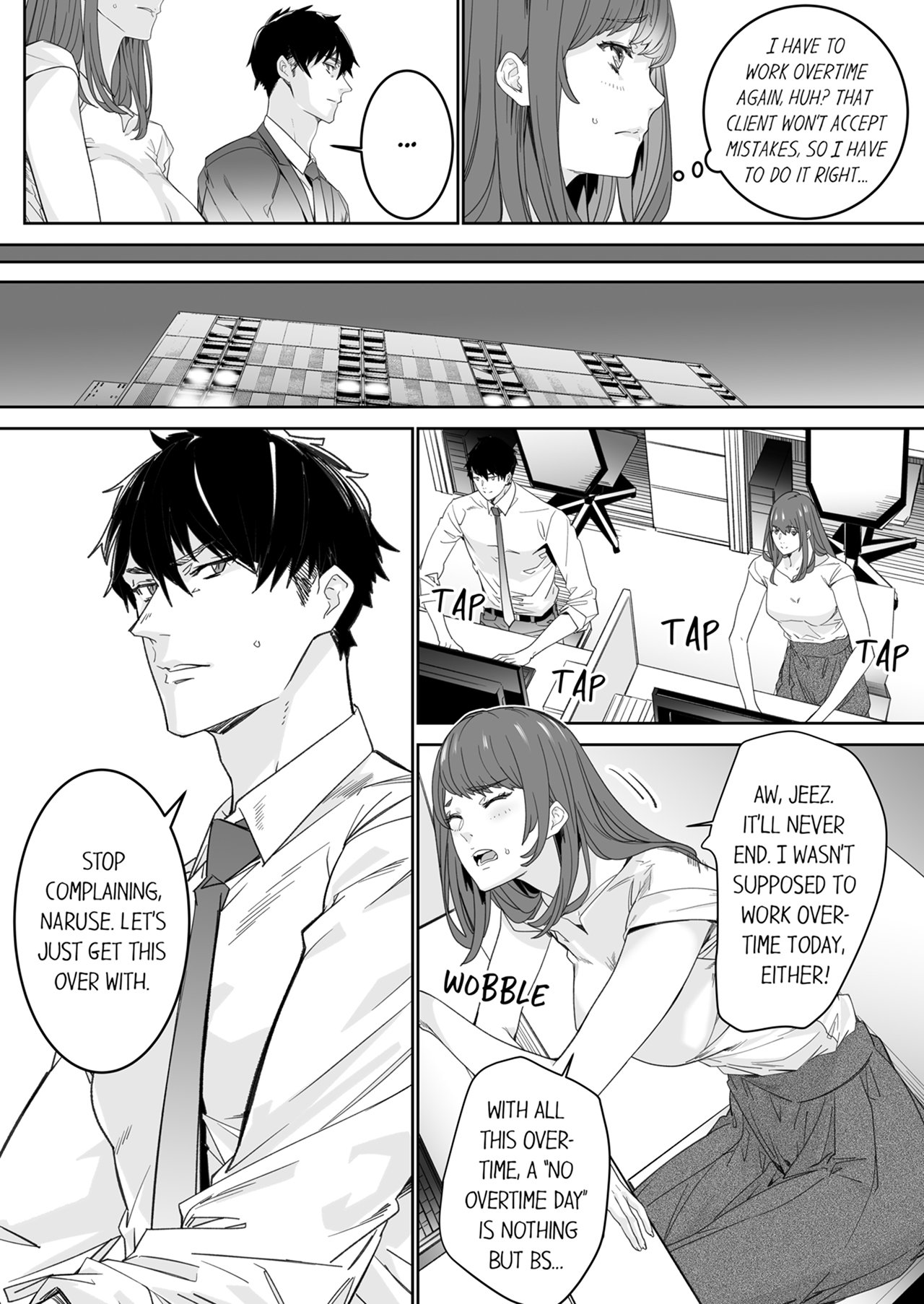 "Koitsu no SEX, Do-S Sugi...!" Shuuden Mae, Zetsurin Douki no Hageshime Piston 1 | Intense Sex with My Peerless Colleague Before the Last Train 1 page 4 full