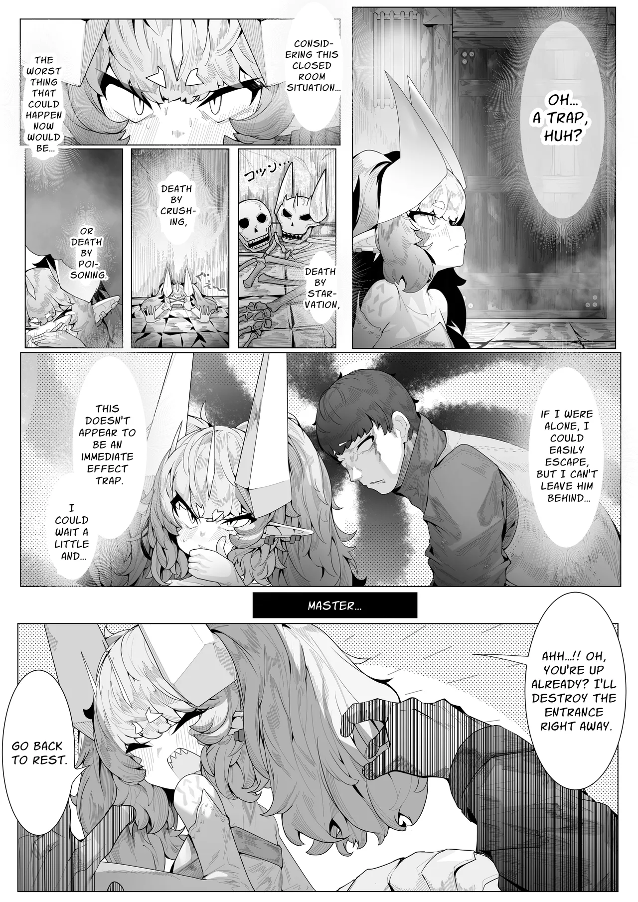 Surely There's No Way A Demi-Human Dragon Would Lose To Their Human Disciple, Right? page 8 full