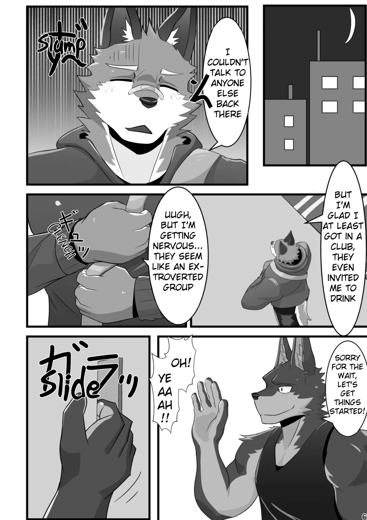 Male Furry Drinking Club page 7 full