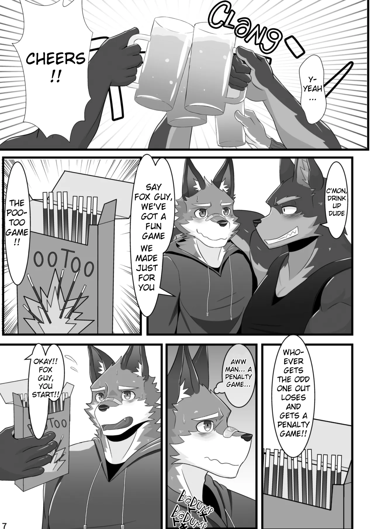 Male Furry Drinking Club page 8 full